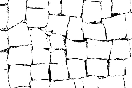 Brick texture. Grunge stone packground. Vector patternのイラスト素材