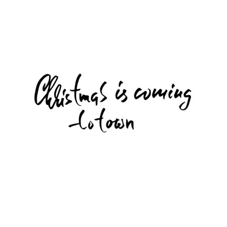 Christmas lettering design.のイラスト素材