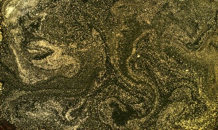 Marbled abstract background. Liquid marble pattern. Stone surface. Golden dust marble backdrop.