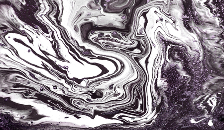 Marbled abstract background. Liquid marble pattern. Colorful marble backdrop. Golden glitter textureの写真素材