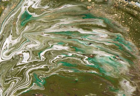 Marbled abstract background. Liquid marble pattern. Colorful marble backdrop. Golden glitter texture