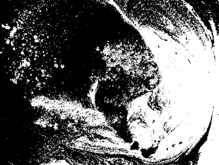 Black and white liquid texture.のイラスト素材