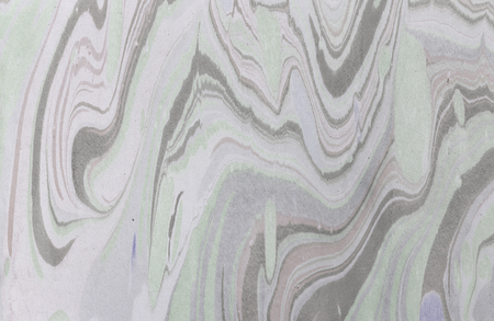 Ink marble texture. Ebru handmade wave background. Kraft paper surface. Unique art illustration. Liquid marbling texture.の写真素材