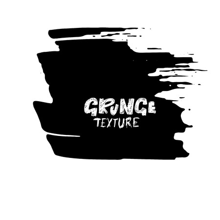 Ink dry brush stroke designのイラスト素材