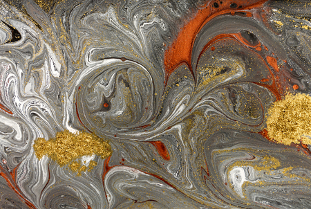 Marble abstract acrylic background. Nature marbling artwork textureの写真素材