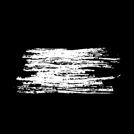 Ink vector chalk stroke. Vector illustration. Grunge hand drawn distressed texture. Space for text.のイラスト素材