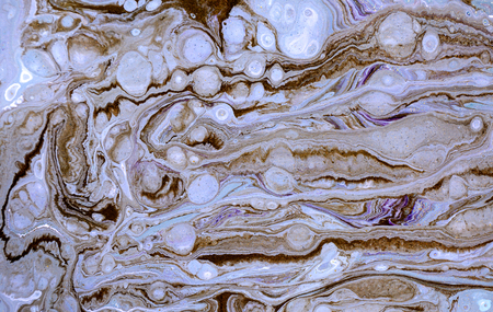 Marble abstract acrylic background. Marbling artwork texture. Agate ripple pattern. Gold powder.の写真素材