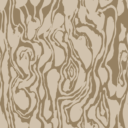 Brush painted freehand lines seamless pattern. Beige stripes grunge background. Vector illustration.のイラスト素材