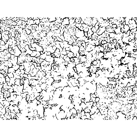 Cracked texture. Cracks and scratches. Vector grunge illustration.のイラスト素材