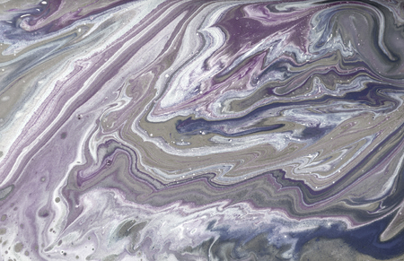 Pale gold marbling pattern. Golden marble liquid texture.の写真素材