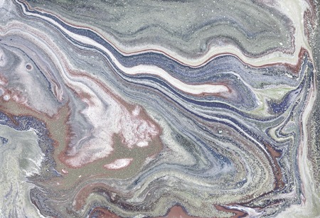 Pale marbling pattern. Golden marble liquid texture.の写真素材