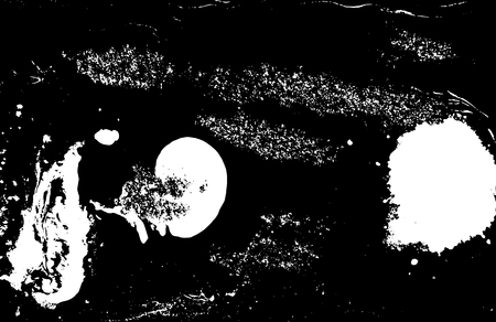 Black and white abstract background. Liquid marble pattern. Monochrome texture. Vector illustrationのイラスト素材