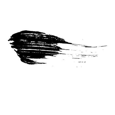 Ink vector brush stroke background. Vector illustration. Grunge textureのイラスト素材