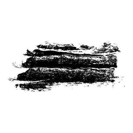 Ink vector brush stroke background. Vector illustration. Grunge textureのイラスト素材