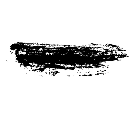 Ink vector brush stroke background. Vector illustration. Grunge textureのイラスト素材