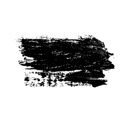 Ink vector brush stroke background. Vector illustration. Grunge textureのイラスト素材
