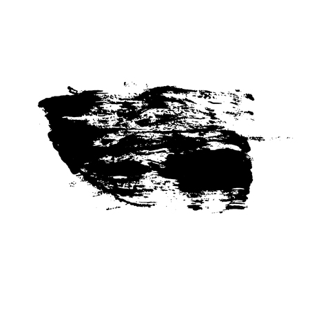 Ink vector brush stroke background. Vector illustration. Grunge textureのイラスト素材