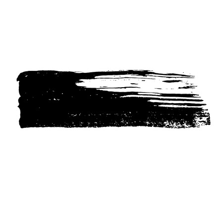 Ink vector brush stroke background. Vector illustration. Grunge textureのイラスト素材
