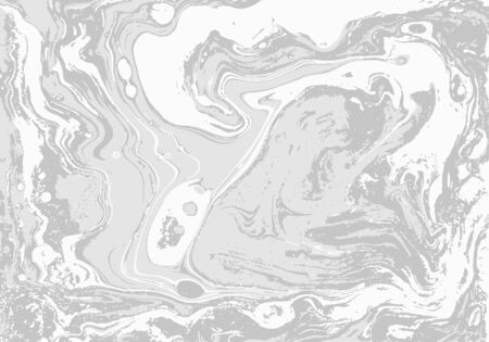 Minimalistic gold and gray marble pattern. Agate backgroundのイラスト素材