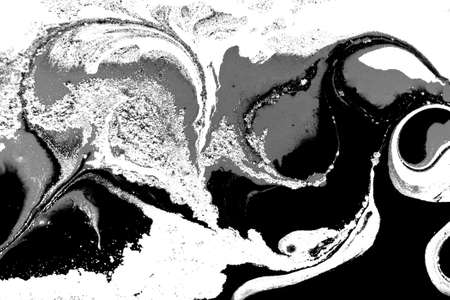 Monochrome abstract pattern. Marble imitation background.
