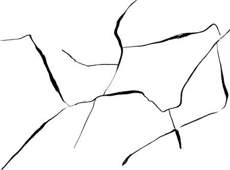 Art abstract marble print template in black and white. Vector illustration.のイラスト素材