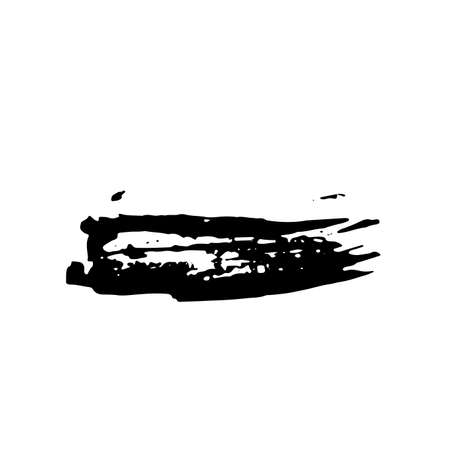 Ink vector brush stroke background. Vector illustration. Grunge texture.のイラスト素材