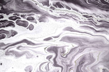 Pale light ink sell background. Marble liquid pattern.