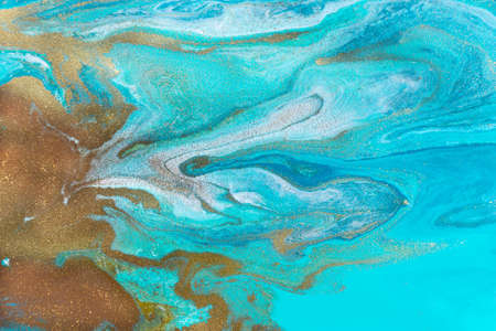 Abstract liquid ink marble background.の写真素材