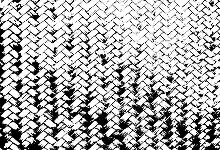 Wicker background. Grunge braided texture.のイラスト素材