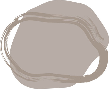 Light Beige Grunge Dry Brush Banner with Copyspaceのイラスト素材