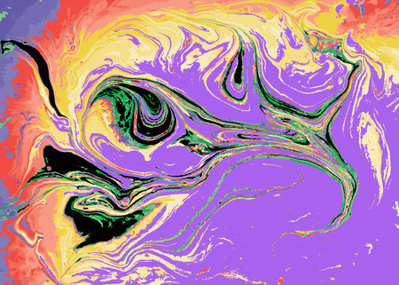 Colorful Marble Abstract Vector Backgroundのイラスト素材