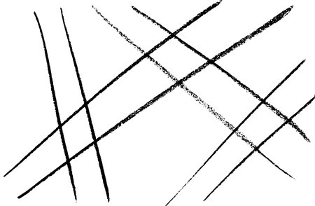 Free Hand Chalk Lines Abstract Patternのイラスト素材