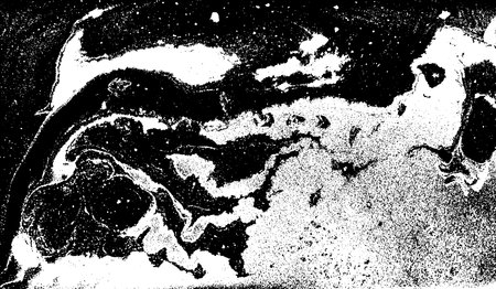 Black and White Halftone Abstract Marble Background.のイラスト素材