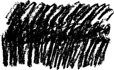 Grunge Chalk Textured Free Hand Brush Bannerのイラスト素材