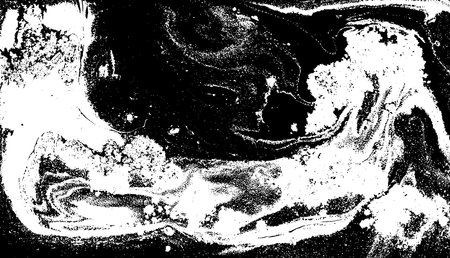 Abstract Marble Black and White Grunge Texture.のイラスト素材