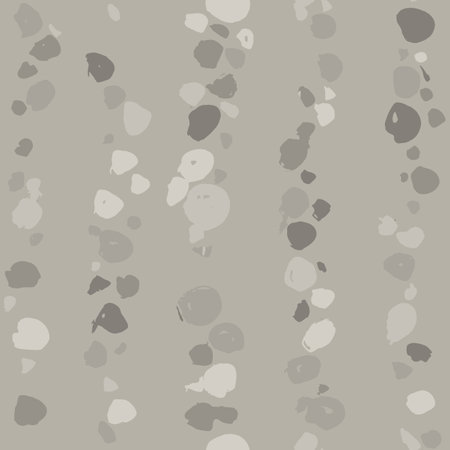 Seamless Beige Ink Dots Patternのイラスト素材