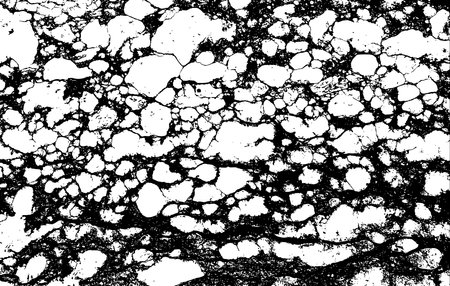 Black and White Marble Stone Vector Textureのイラスト素材