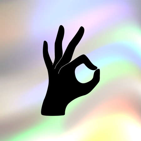 Okay vector iconのイラスト素材