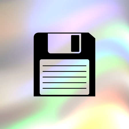 save vector iconのイラスト素材