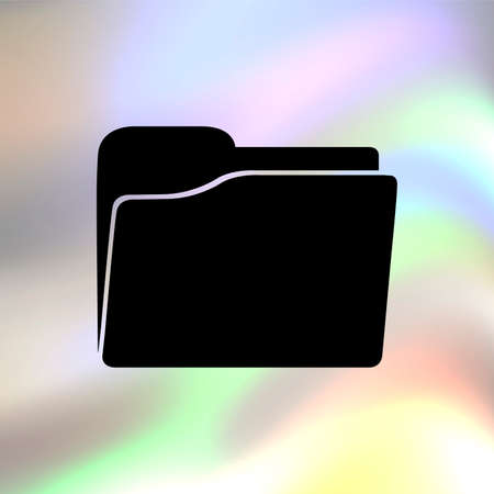 Folder vector iconのイラスト素材