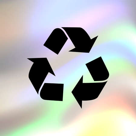 Recycle vector iconのイラスト素材