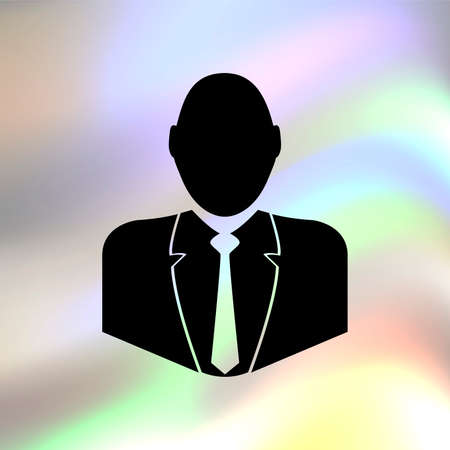 Businessman vector iconのイラスト素材