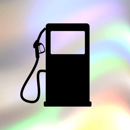 gas station vector iconのイラスト素材