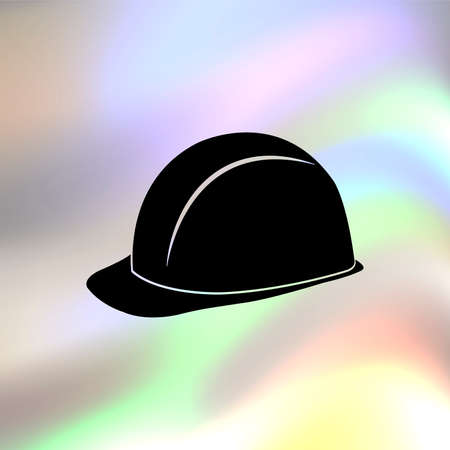 Safety hard hat vector iconのイラスト素材