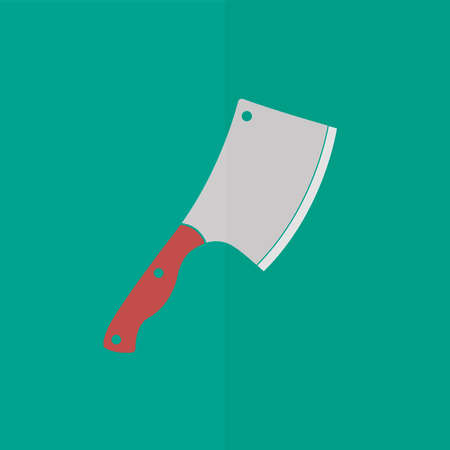 Meat chopper vector icon. Flat designのイラスト素材