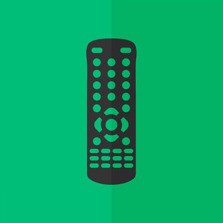 remote control icon. Flat designのイラスト素材