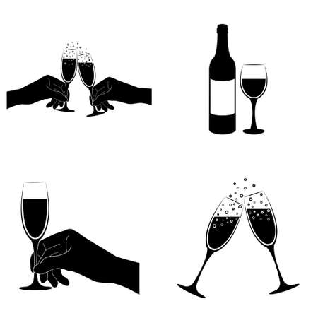 Celebration icons  vector setのイラスト素材