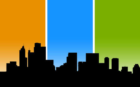 Cityのイラスト素材