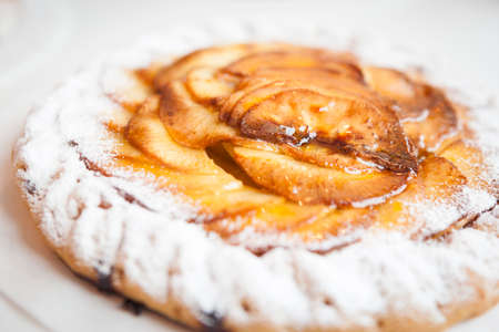 apple pie with shallow focusの写真素材