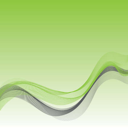 wavy background - vector illustrationのイラスト素材